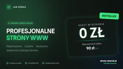 Jan Góras - Strony WWW Otwock